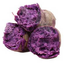 农家现挖小紫薯 新鲜紫心红薯番薯地瓜 小果 2.5kg