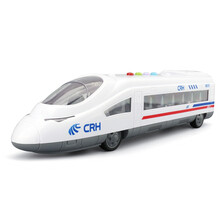 儿童玩具车惯性车模型动车火车头和谐号高铁音乐2-3-6岁男孩宝宝礼物 和谐号动车
