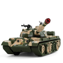 合金坦克模型军事两栖突击车男孩玩具车战车儿童仿真装甲车 T55坦克