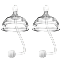 可么多么（COMOTOMO） 可配 一体吸管奶嘴适用于可么多么奶瓶配件comotomo广口径 y吸管奶嘴+十字孔奶嘴吸管 适用于可么多么 非可么多么原装