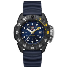 LUMINOX雷美诺时斯科特卡塞尔深海潜水1550系列户外运动防水男士瑞士手表 1553 蓝白