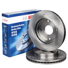 博世奔驰刹车盘 前刹车盘后刹车盘 适用于 奔驰GLK350 后刹车盘一对