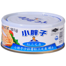超市	泰国进口 小胖子（TCBOY）蛋黄酱红三文鱼罐头180g 方便速食罐头