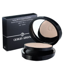 Armani阿玛尼粉饼 阿玛尼丝绵柔润镁光灯干湿两用粉饼 03#象牙白带粉 （盒+芯一套）