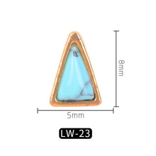 美甲钻饰指甲贴钻贴片亮片美甲饰品美甲钻石宫廷复古大理石裂纹钻指甲油胶装饰品 23