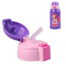 熊本士儿童保温杯吸管盖直饮盖组合盖杯具卡通熊配件漏杯盖 小马宝娜吸管盖+吸管