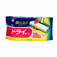 爱丽思（IRIS） 日本IRIS爱丽思地板拖布专用静电纸干用除尘纸替换干巾30张FMD-30
