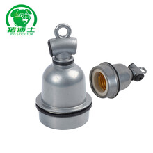 猪博士保温灯灯头 小三通灯口 畜牧灯口兽用防水灯头灯口/陶瓷灯口/养殖场专用 E27