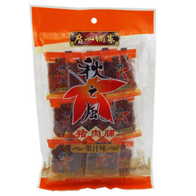 广州酒家   广州酒家     猪肉棒 猪肉脯 牛肉脯 包装 猪肉干 牛肉干 休闲办公零食 90g果汁猪肉脯