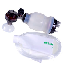 医用简易呼吸器储气袋储氧袋 人工急救复苏器呼吸气囊配件 婴儿型硅胶