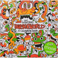 Jon Burgerman'S Burgerworld: A Colouring Book  乔恩汉堡的汉堡世界：填色书