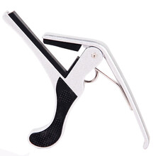 FLOFAIR capo 乐器配件 古典 民谣 木吉他 变音夹 电吉它 移调夹 变调夹 各种颜色 银白色