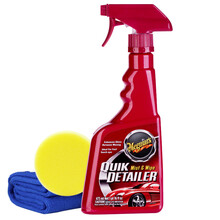 3M 车身护理喷雾上光喷蜡洗车打蜡去污洗车泥润滑剂 车漆护理喷雾简易套装