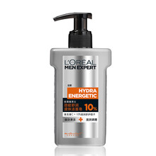 欧莱雅（L'OREAL） 男士劲能舒润液体洁面皂 150ml 清爽保湿滋润补水护肤洗面奶 洁面泡沫 男士劲能舒润液体洁面皂150ml