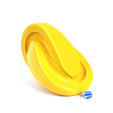 上下转盘88轨道专注力感统训练器材儿童早教家用手眼协调锻炼玩具 黄色