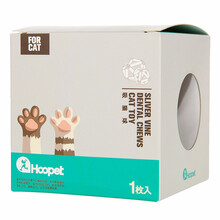 木天蓼麻绳薄荷球玩具磨牙木天蓼幼猫啃咬猫咪磨牙棒猫麻绳球猫咪玩具 木天蓼玲珑球玩具7.5cm