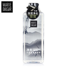 玛丽黛佳 竹炭透澈卸妆水400g温和 深层清洁脸眼唇卸妆油