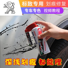 易彩 汽车补漆笔 东风标志 301 308 4008 漆面刮痕车漆划痕修复油漆笔琥珀棕色珍珠白色 套餐二标准喷涂套餐 东风标致301琥珀棕PE-26