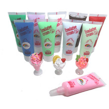 多彩艺DIY手机壳美容日系冰激凌蛋糕点心仿真奶油胶超轻粘土壳材料包手工彩泥 浅粉