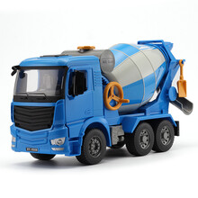 双鹰 大号工程车模型喷水消防车搅拌车自卸车大吊车仿真儿童玩具车宝宝汽车 大型搅拌车-228