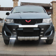 海崎 五菱宏光保险杠护杠 改装专车专用装饰护杠后杠  防撞护杠汽车保险杠L 前杠