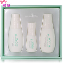 新生活化妆品荟馨纯净芦荟护肤套润肤水110ml+润肤乳110ml+精华液45ml