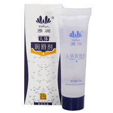 雅润 水溶性 情趣人体润滑油男用润滑液 女用后庭润滑剂 成人情趣用品 雅润人体润滑剂20g