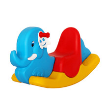 多款儿童三色摇马 单色滚塑塑料木马 加厚宝宝玩具  双色摇鹿摇摇乐 三色象
