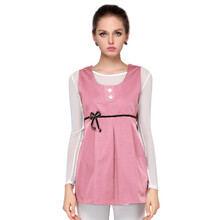 尤美防辐射服 四季防辐射孕妇裙 送银纤维防辐射吊带 8041112 粉红色 均码