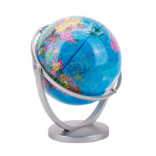 北斗地球仪20cm中学地理办公学习旋转世界学生政区万向地球仪 教