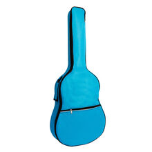 名森彩色吉他包双肩民谣木吉他包加棉加厚防水防尘背包 旅行 便携 40寸天蓝色