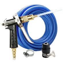 高压洗车水枪套装 家用刷车水管水带 汽车洗车器工具公司清洁园艺喷水浇花 蓝色 全铜30米水管