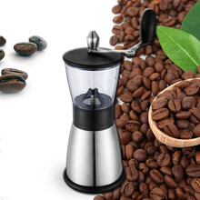 手摇不锈钢咖啡磨豆机 陶瓷内芯调料研磨器