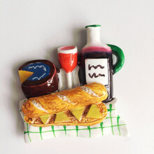 【大闸蟹】88款 高档立体仿真树脂家电冰箱贴磁铁磁 野餐 中