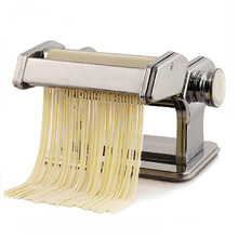 俊媳妇（junxifu）家用手动压面机手工面条机多功能手动分体双刀压面机 饺子皮馄饨皮细面条机出面机