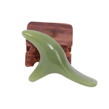 展浩 蜜蜡足底按摩点穴棒脚底穴位按摩棒点穴笔 绿色