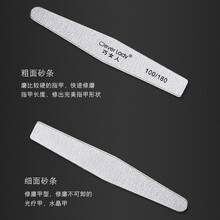 巧女人 （Clever Lady）灰色美甲双面挫条美甲店甲油胶打磨指甲工具批发 灰色