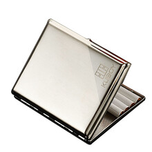 酷宝烟盒 20支装烟盒不锈钢超薄香菸盒 个性创意烟盒男士礼品