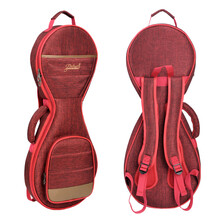 Jinchuan柳琴包 柳琴袋 柳琴加厚双肩包便携随行柳琴套 红色