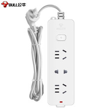 公牛（BULL） 新国标插座插线板插排电源拖线板1.8米/3米/5米多米数 3位1.8米总控GN210