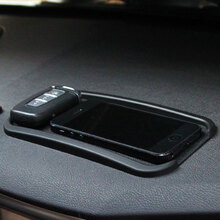 日本YAC 仪表台防滑垫 车载防滑垫 手机导航置物垫 PZ-643 小号 皮纹质感防滑垫