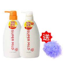 水之密语（AQUAIR）洗护套装洗发水 护发素 保湿滋养 新老包装随机发 惠润柔净鲜花600ml洗护套装