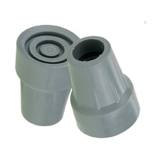 腋下拐杖防滑头脚垫耐磨橡胶拐头胶垫拐杖配件胶皮头直径21毫米 两只装脚垫