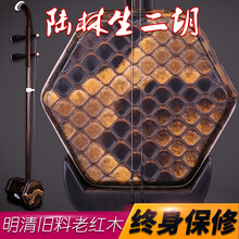 依之木 康伯宁陆林生五星老红木二胡  陆林生二胡 手工制作五星老红木 明清旧料专业二胡