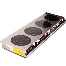 海智达（haizhida） 商用电磁炉煲仔炉四头多头四眼煲仔炉大功率电磁灶3500W平面 3000W每头*4