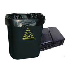 斯妮帝厨房客房餐厅酒店物业大中小纯新料工业用大垃圾袋 60cmX80cm 黑色100只