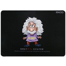宜适酷（EXCO）爱因斯坦防水鼠标垫 小号商务办公鼠标垫  BAS17003 NP+02