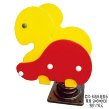 育龙户外幼儿园塑料弹簧摇马小区公园室外大型卡通动物摇摇乐玩具木马海马摇乐 卡通乌龟摇乐