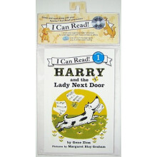 哈利和隔壁的女士 Harry and the Lady Next Door (Book+CD) (I Can Read, Level 1) 进口原版 [平装] [4岁及以上]