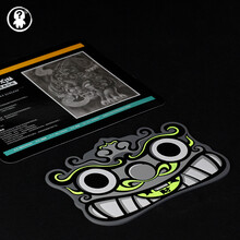 卡斯兰 夜光貔貅汽车防滑垫车用手机防滑垫耐高温超大车载置物垫 招财XF2625